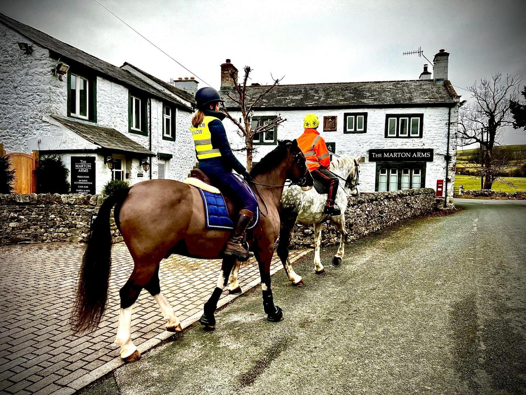 The Marton Arms Hotell Ingleton  Exteriör bild